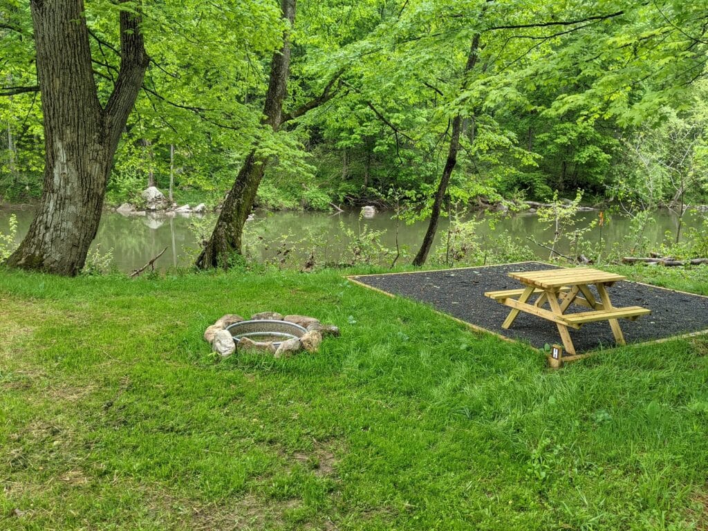 Camp Cacapon Tent site H