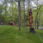 Camp Cacapon Tree Carving